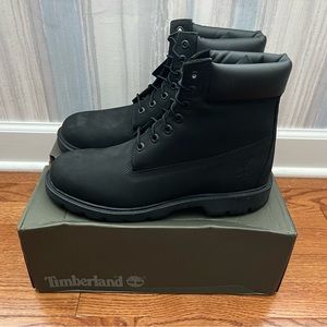 Timberland Basic 6 IN Waterproof Boots Wheat Nubuck Men's Size 11 NEW